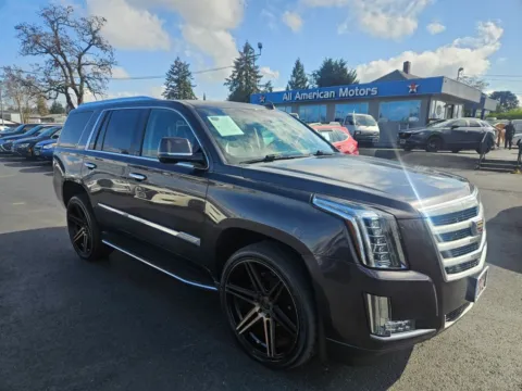 Gray 2015 Cadillac Escalade Luxury Sport Utility 4D for sale in Tacoma, WA