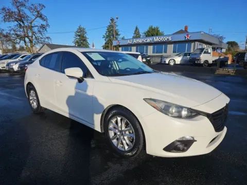 White 2015 MAZDA MAZDA3 i Grand Touring Sedan 4D for sale in Tacoma, WA