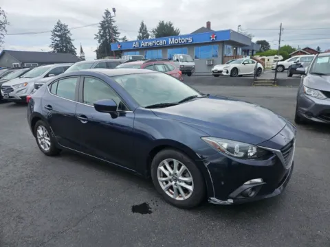 Blue 2015 MAZDA MAZDA3 i Touring Sedan 4D for sale in Tacoma, WA