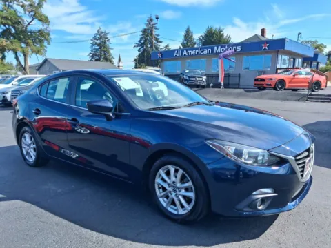 Blue 2015 MAZDA MAZDA3 i Touring Sedan 4D for sale in Tacoma, WA