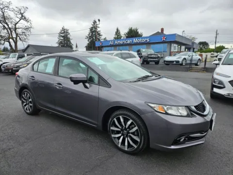 Gray 2015 Honda Civic EX-L Sedan 4D for sale in Tacoma, WA