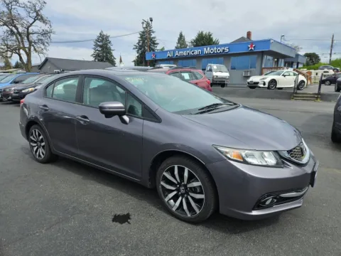 Gray 2015 Honda Civic EX-L Sedan 4D for sale in Tacoma, WA