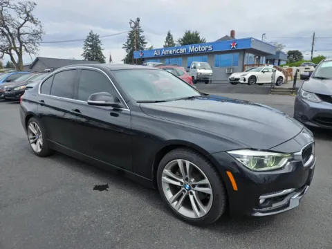 Black 2017 BMW 3 Series 330i Sedan 4D for sale in Tacoma, WA