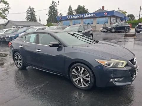 Blue 2017 Nissan Maxima SL Sedan 4D for sale in Tacoma, WA