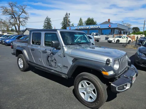 Silver 2020 Jeep Gladiator Sport S Pickup 4D 5 ft for sale in Tacoma, WA
