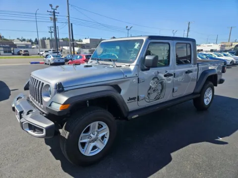 Another view of 2020 Jeep Gladiator Sport S Pickup 4D 5 ft for sale in Tacoma, WA at All American Motors