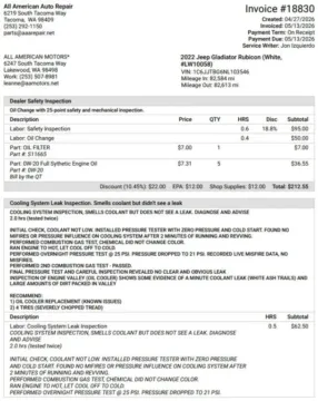 More photos of 2022 Jeep Gladiator Rubicon Pickup 4D 5 ft at All American Motors, WA