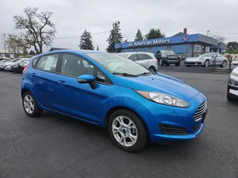 Blue 2015 Ford Fiesta SE Hatchback 4D for sale in Tacoma, WA