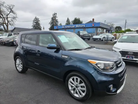 Blue 2018 Kia Soul + Wagon 4D for sale in Tacoma, WA