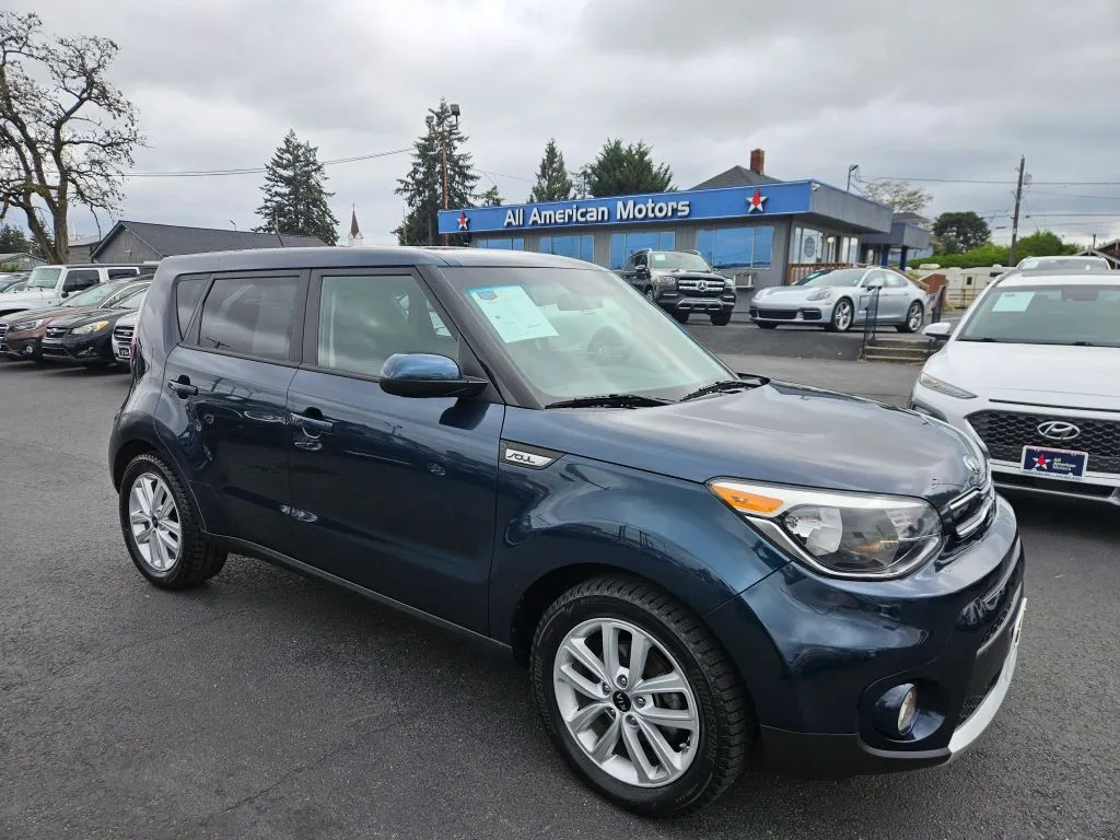 Blue 2018 Kia Soul + Wagon 4D for sale in Tacoma, WA