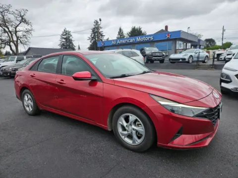 Red 2022 Hyundai Elantra SE Sedan 4D for sale in Tacoma, WA