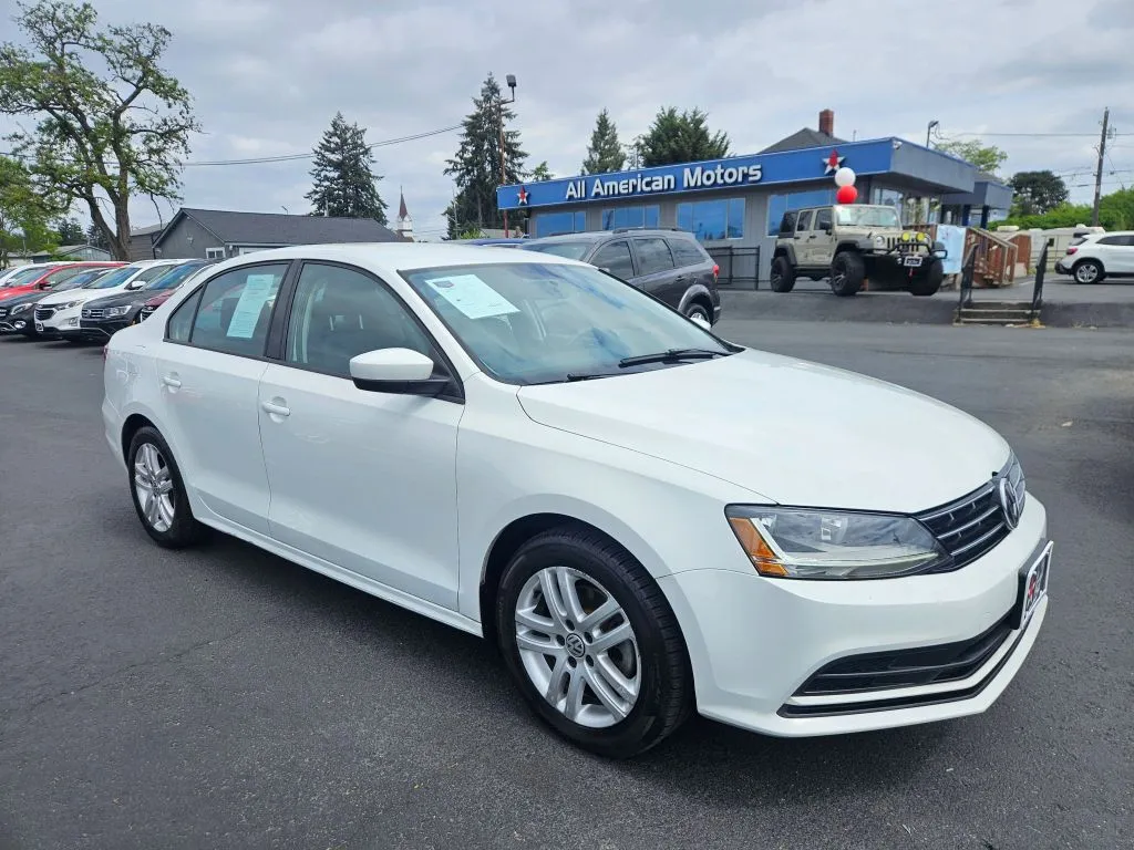 White 2018 Volkswagen Jetta 1.4T S Sedan 4D for sale in Tacoma, WA