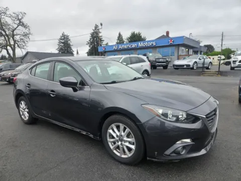 Gray 2015 MAZDA MAZDA3 i Touring Sedan 4D for sale in Tacoma, WA