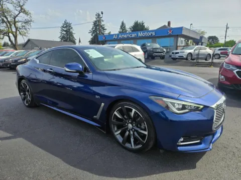 Blue 2017 INFINITI Q60 3.0t Premium Coupe 2D for sale in Tacoma, WA