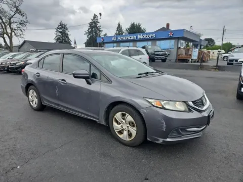 Gray 2014 Honda Civic LX Sedan 4D for sale in Tacoma, WA