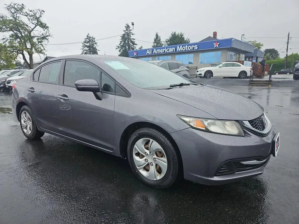 Gray 2014 Honda Civic LX Sedan 4D for sale in Tacoma, WA