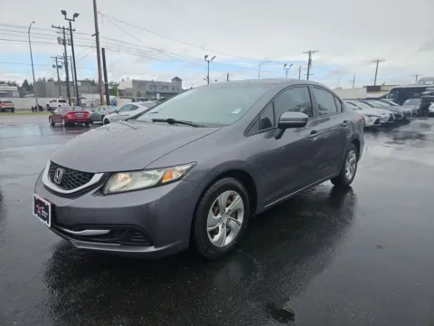 Another view of 2014 Honda Civic LX Sedan 4D for sale in Tacoma, WA at All American Motors