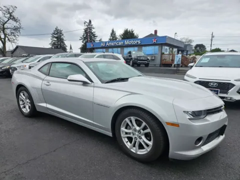 Silver 2014 Chevrolet Camaro LT Coupe 2D for sale in Tacoma, WA