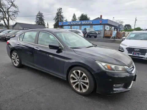 Black 2013 Honda Accord Sport Sedan 4D for sale in Tacoma, WA
