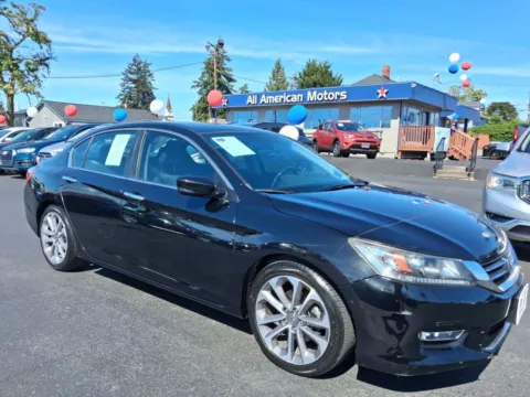 Black 2013 Honda Accord Sport Sedan 4D for sale in Tacoma, WA