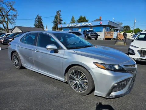 Silver 2022 Toyota Camry SE Sedan 4D for sale in Tacoma, WA