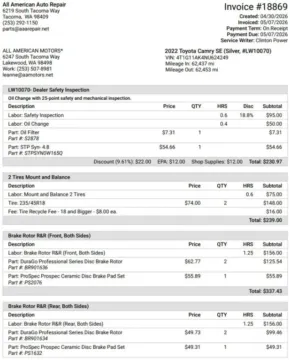 More photos of 2022 Toyota Camry SE Sedan 4D at All American Motors, WA