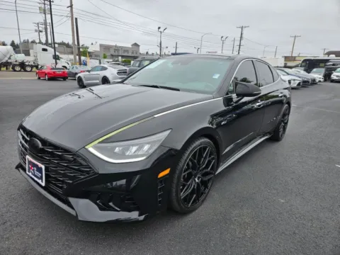 Another view of 2021 Hyundai Sonata N-Line Sedan 4D for sale in Tacoma, WA at All American Motors