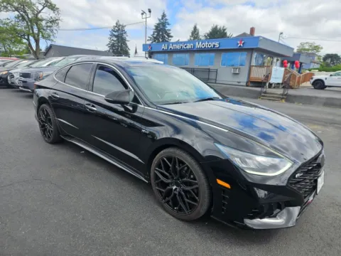 Black 2021 Hyundai Sonata N-Line Sedan 4D for sale in Tacoma, WA