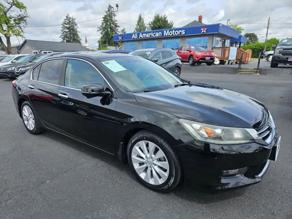 Black 2015 Honda Accord EX-L Sedan 4D for sale in Tacoma, WA
