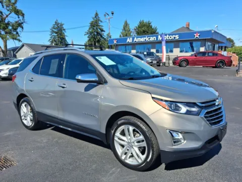 Gray 2019 Chevrolet Equinox Premier Sport Utility 4D for sale in Tacoma, WA