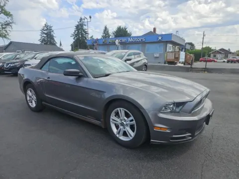 Gray 2013 Ford Mustang V6 Convertible 2D for sale in Tacoma, WA