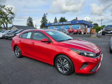 Red 2022 Kia Forte LXS Sedan 4D for sale in Tacoma, WA