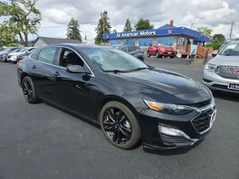 Black 2022 Chevrolet Malibu LT Sedan 4D for sale in Tacoma, WA