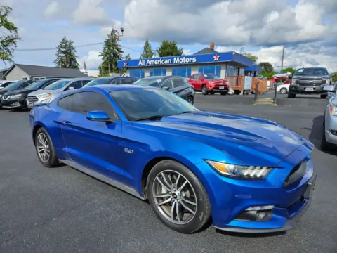 Blue 2017 Ford Mustang GT Coupe 2D for sale in Tacoma, WA