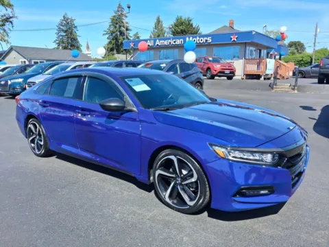 Blue 2018 Honda Accord Sport Sedan 4D for sale in Tacoma, WA