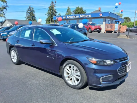 Blue 2017 Chevrolet Malibu LT Sedan 4D for sale in Tacoma, WA