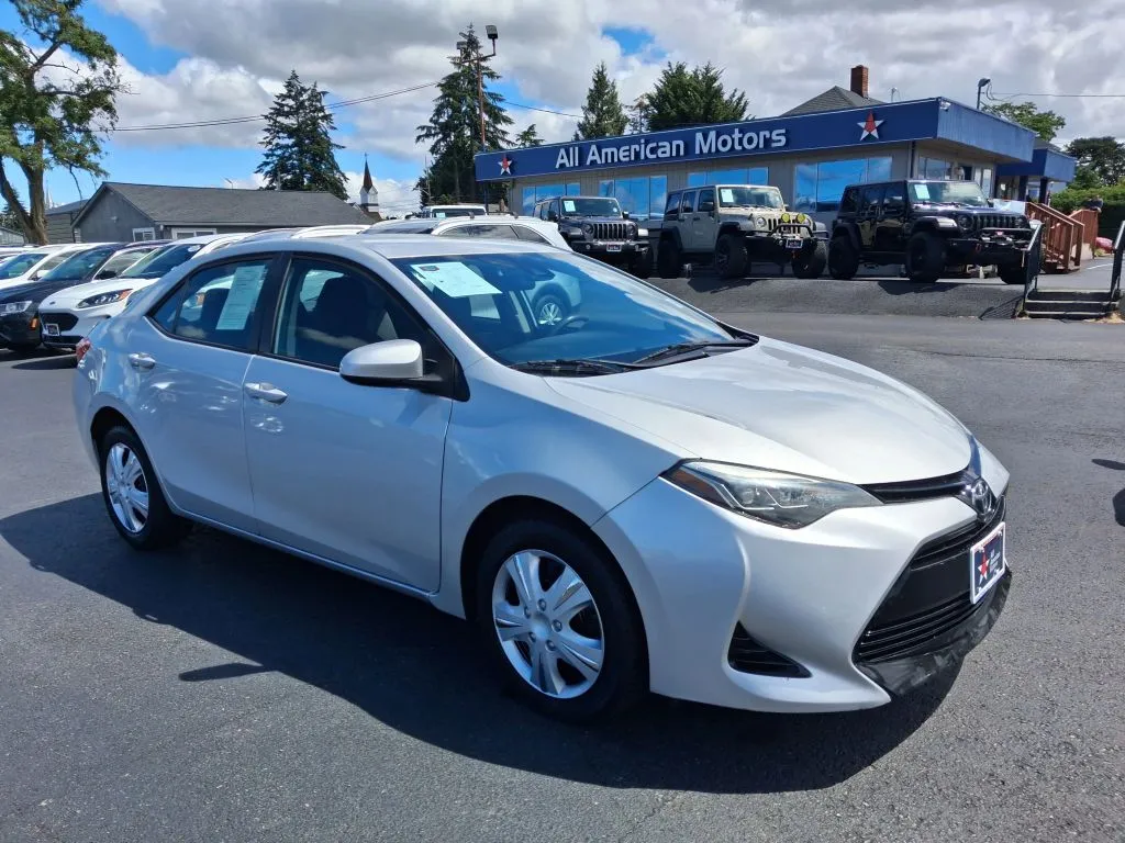 Silver 2019 Toyota Corolla LE Sedan 4D for sale in Tacoma, WA