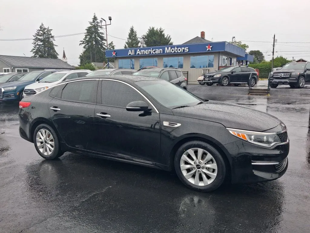 Black 2016 Kia Optima EX Sedan 4D for sale in Tacoma, WA