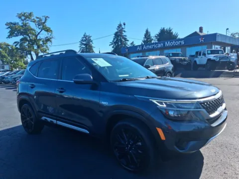 Gray 2022 Kia Seltos Nightfall Sport Utility 4D for sale in Tacoma, WA