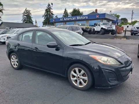 Black 2011 MAZDA MAZDA3 i Touring Sedan 4D for sale in Tacoma, WA