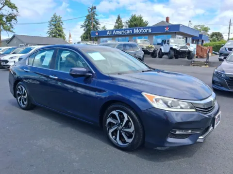Black 2017 Honda Accord EX-L Sedan 4D for sale in Tacoma, WA