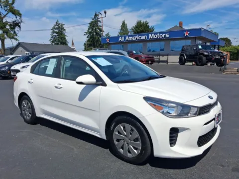 White 2020 Kia Rio LX Sedan 4D for sale in Tacoma, WA