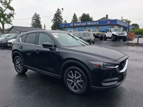Black 2018 MAZDA CX-5 Grand Touring Sport Utility 4D for sale in Tacoma, WA