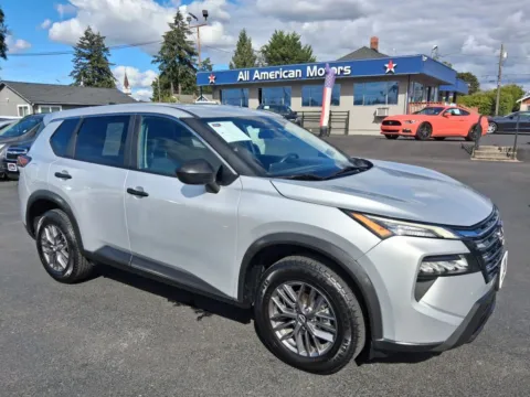Silver 2024 Nissan Rogue S Sport Utility 4D for sale in Tacoma, WA