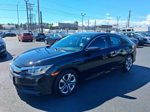 Another view of 2016 Honda Civic LX Sedan 4D for sale in Tacoma, WA at All American Motors