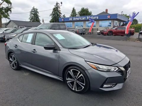 Gray 2022 Nissan Sentra SR Sedan 4D for sale in Tacoma, WA