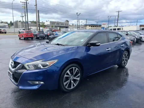 Another view of 2016 Nissan Maxima SV Sedan 4D for sale in Tacoma, WA at All American Motors