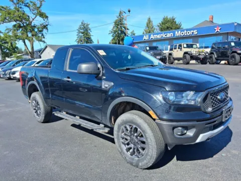 Black 2021 Ford Ranger SuperCab XLT Pickup 2D 6 ft for sale in Tacoma, WA