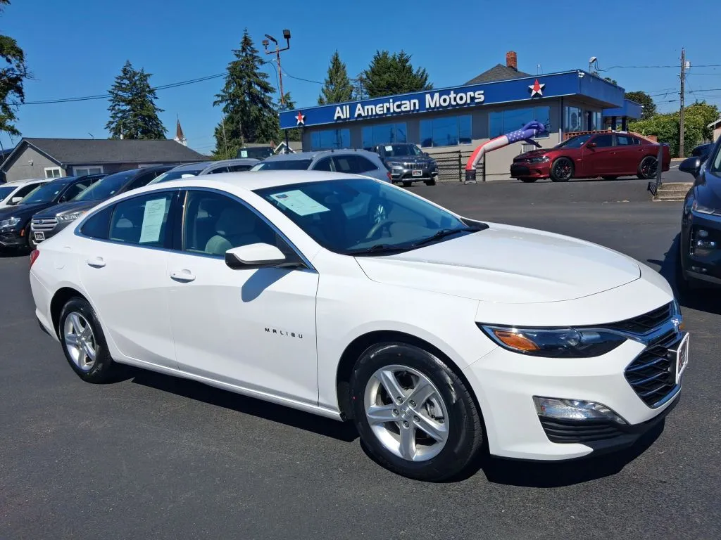 White 2022 Chevrolet Malibu LT Sedan 4D for sale in Tacoma, WA
