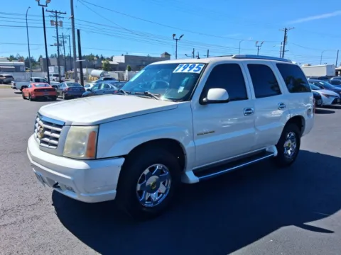 Another view of 2002 Cadillac Escalade Sport Utility 4D for sale in Tacoma, WA at All American Motors